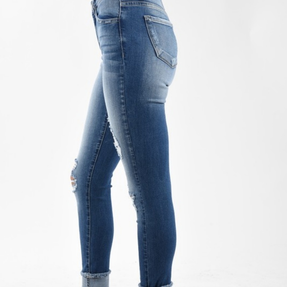 Last One Size 31 Kan Can Distress Skinny Jeans! - Picture 3 of 4